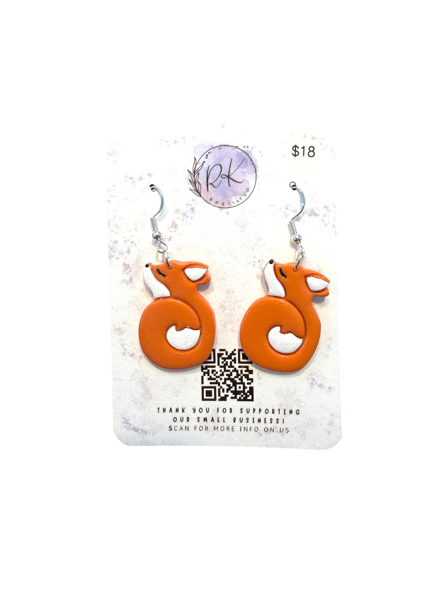 Fox Earrings