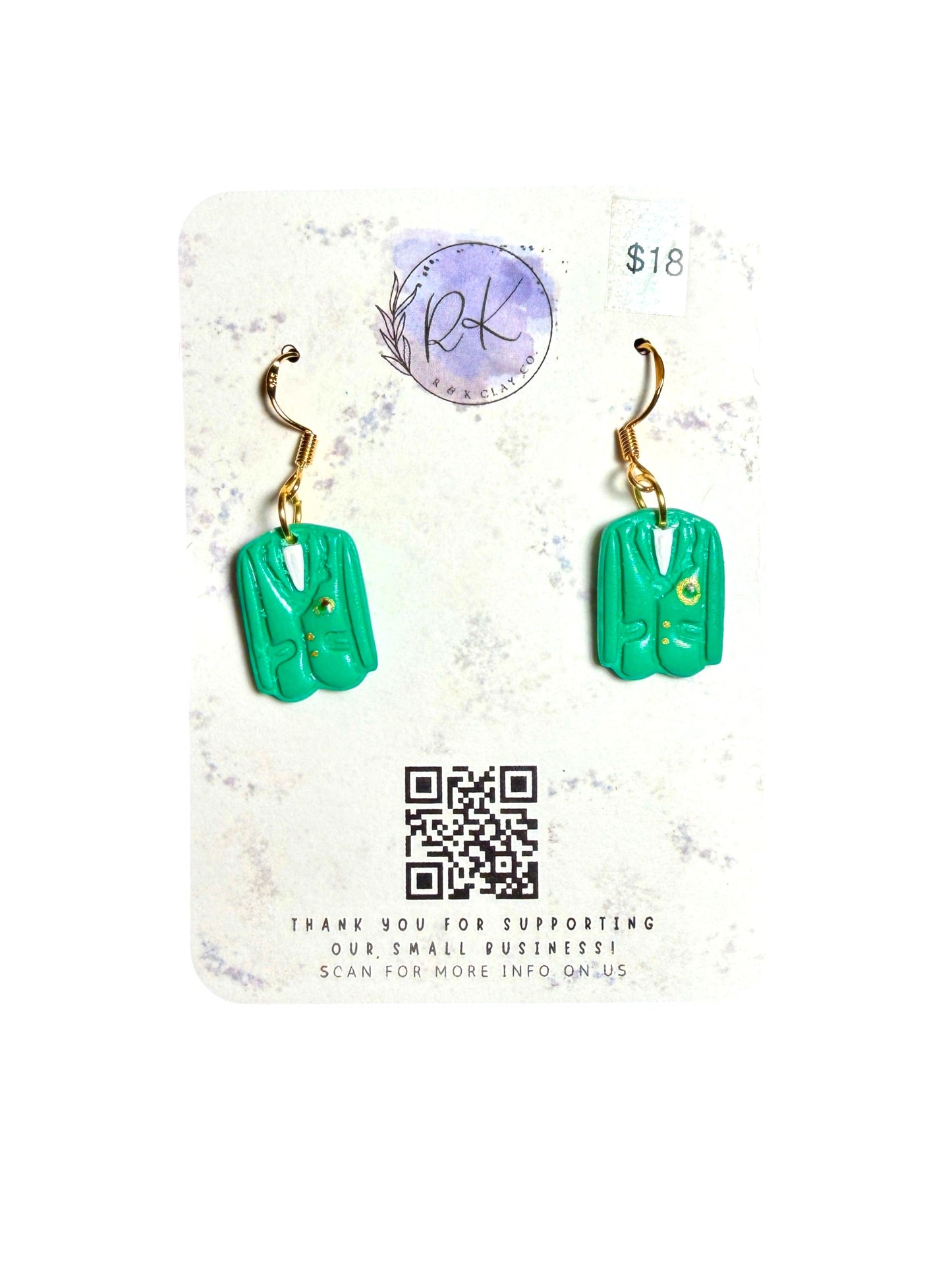 The Master's Jacket Earrings