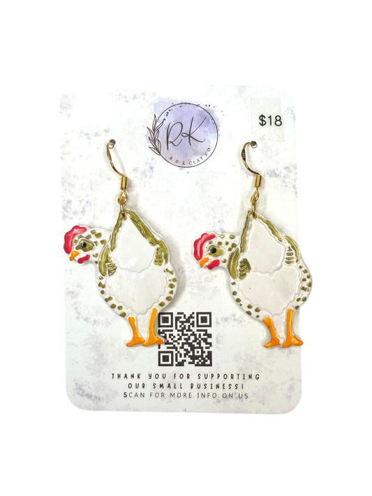 Chicken Butt Earrings