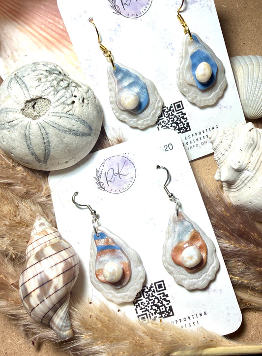 Oyster Earrings