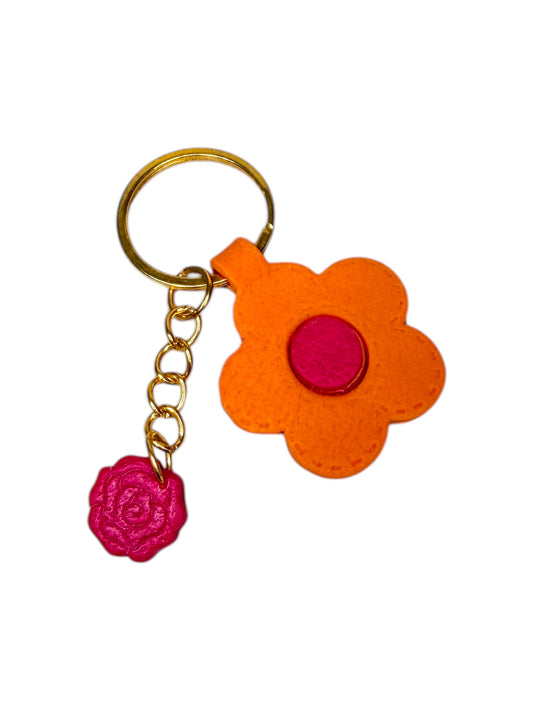 Flower Power Keychain