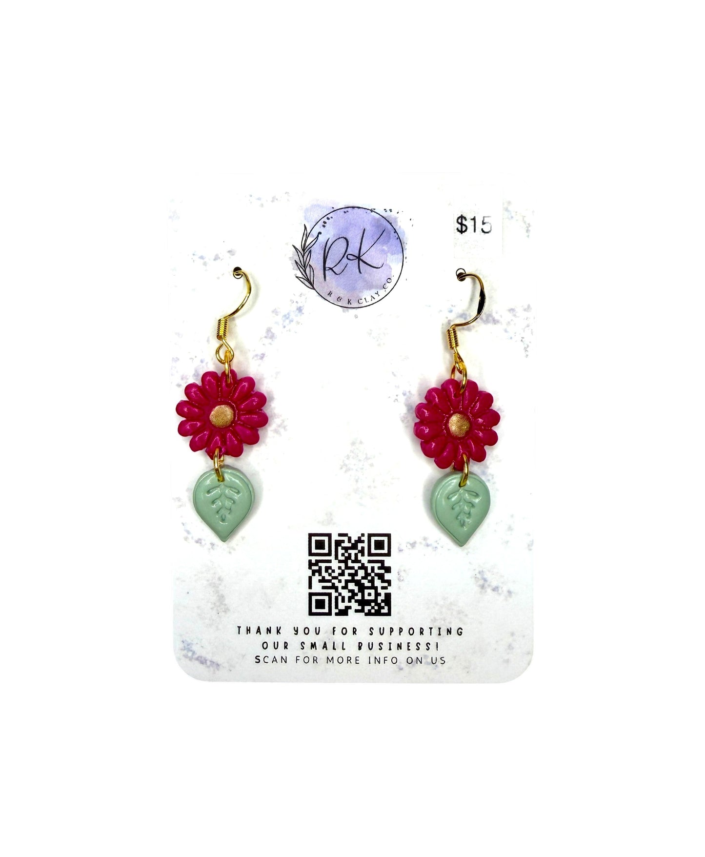 Spring Flower Earrings