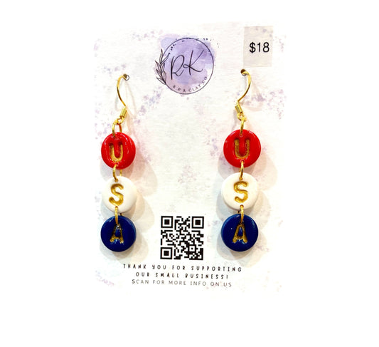 Party in the USA Earrings
