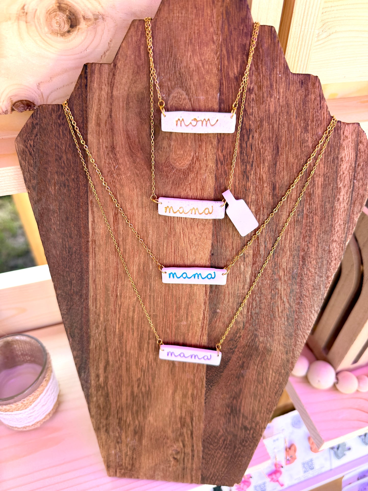 Mama Bar Necklace