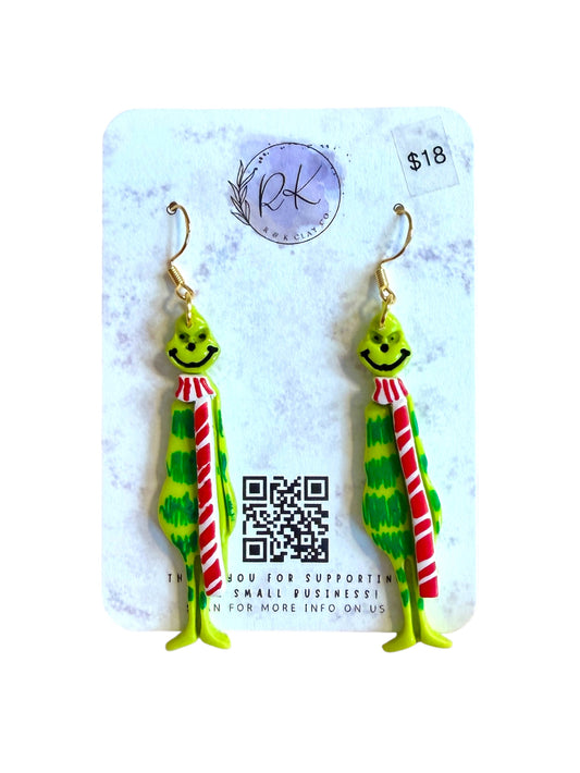 The Grinch Earrings
