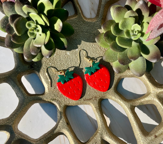 Strawberry Earrings
