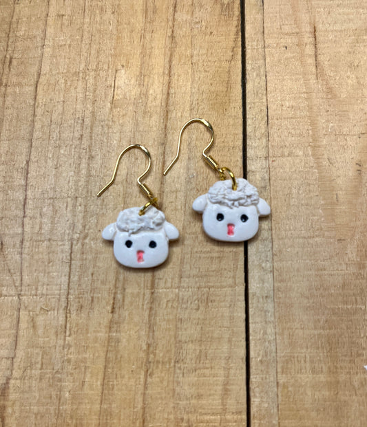 Lamb Earrings