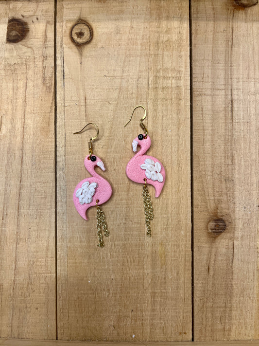 Flamingo Earrings