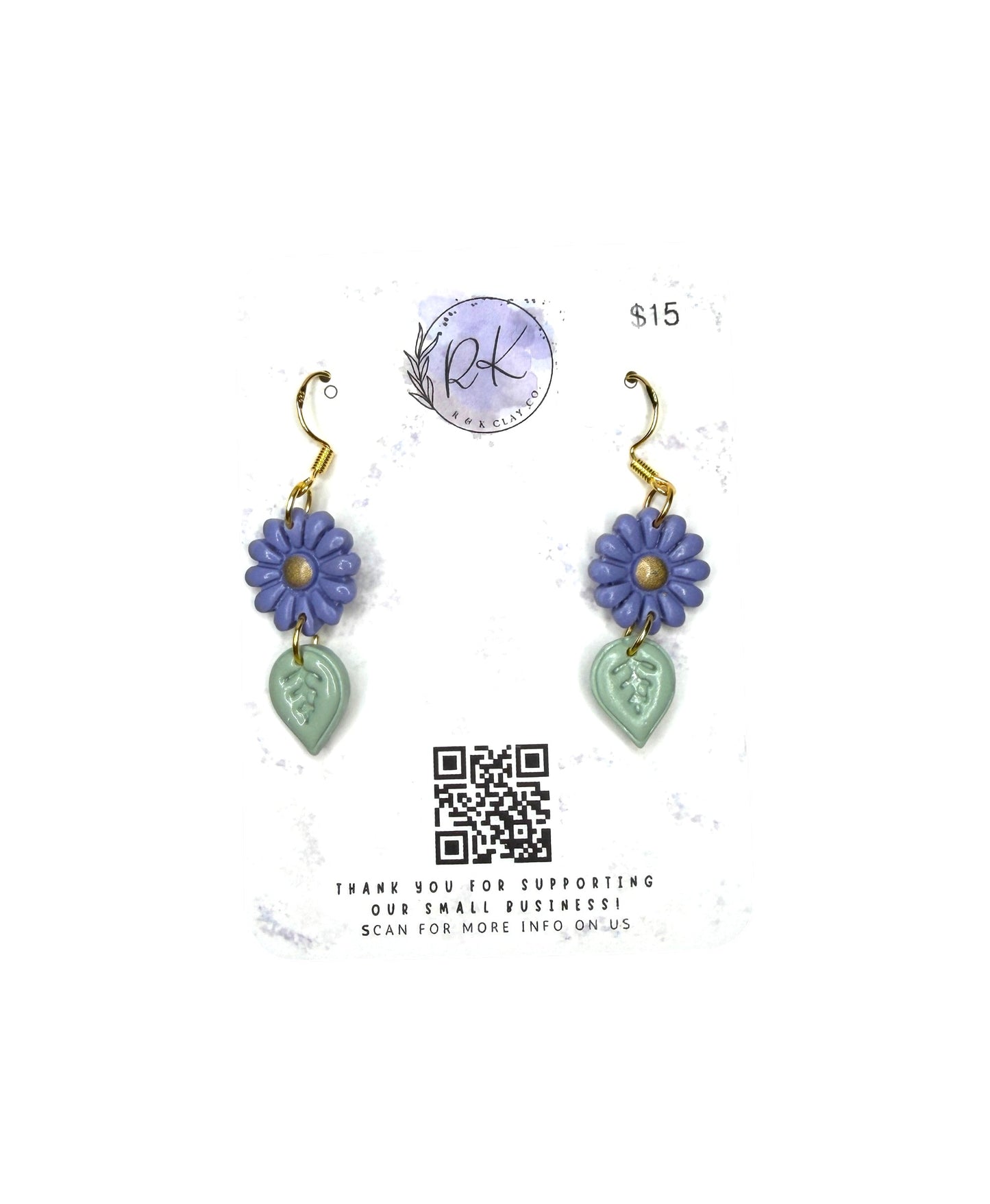 Spring Flower Earrings