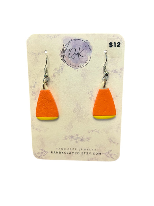 Candy Corn Earrings