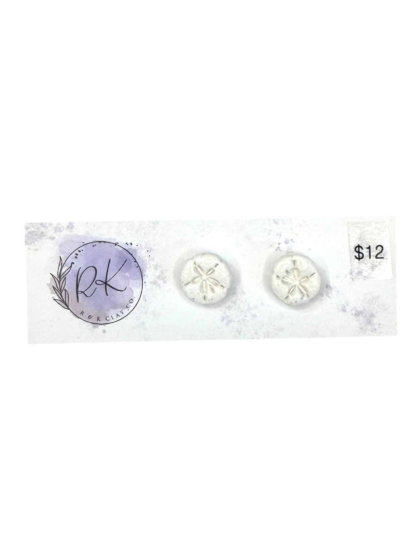 Sand Dollar Studs