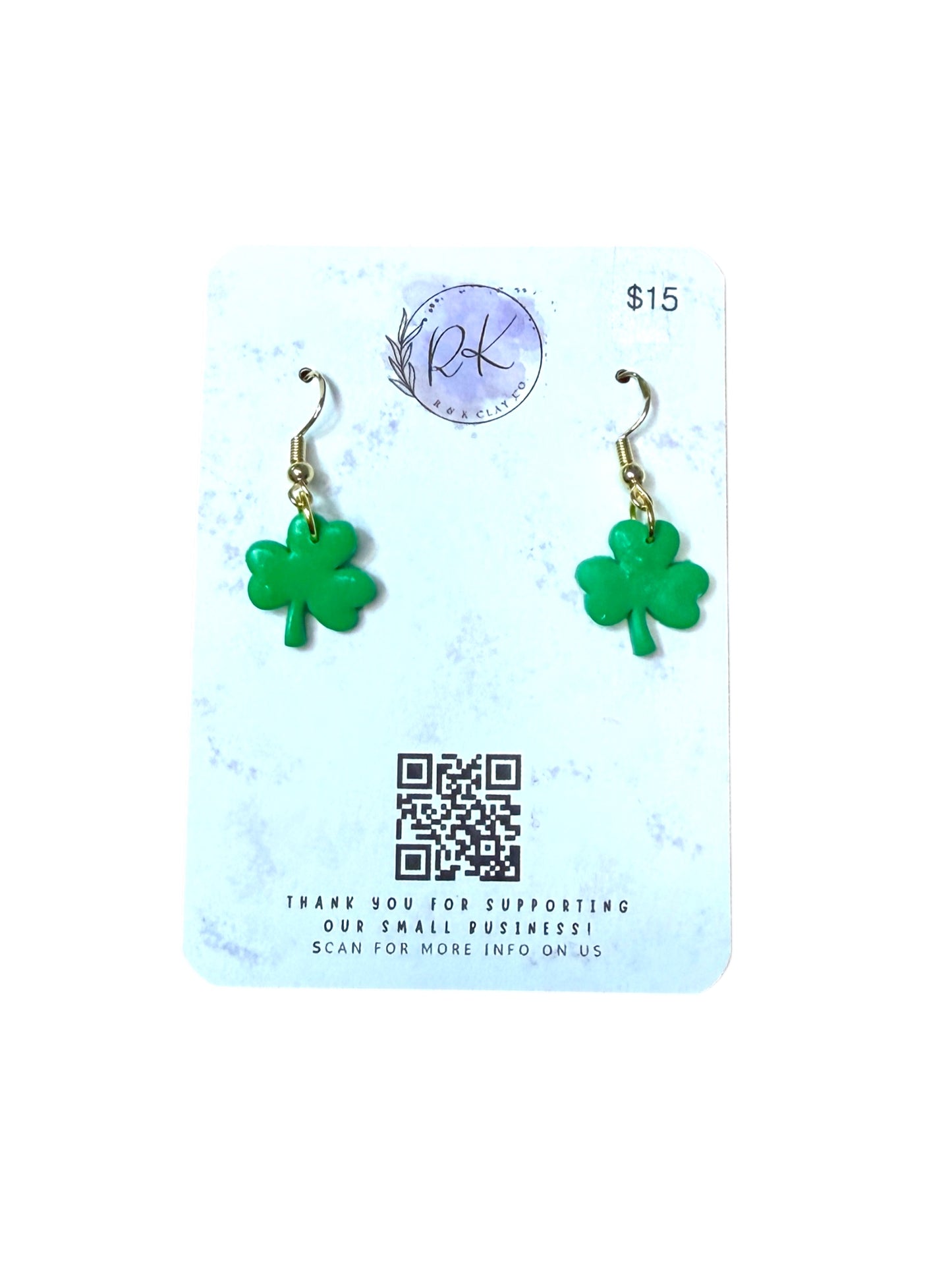 Dainty Clovers Earrings