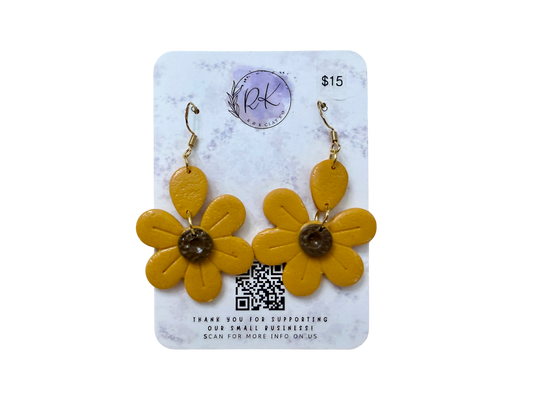 Sunflower Earrings