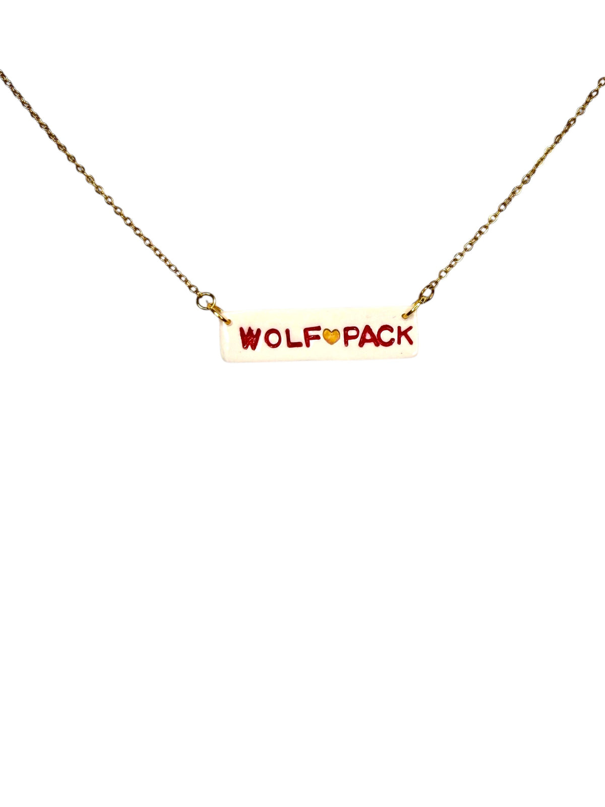 Wolfpack Bar Necklace